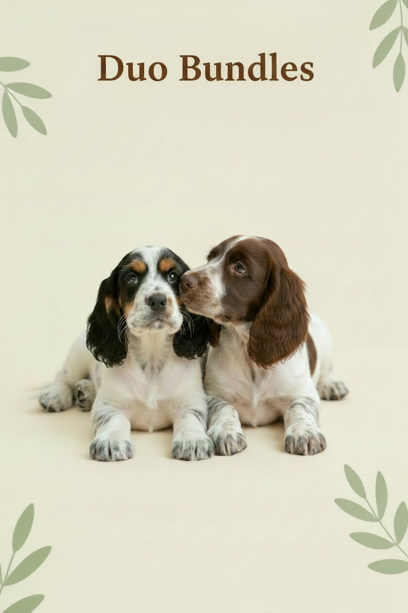 Duo Bundles – Liver & White Springer