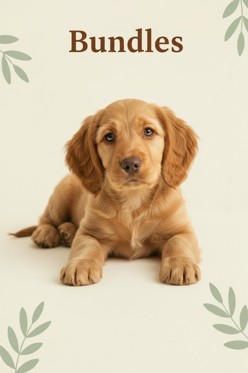 Bundles Poster - Golden Puppy