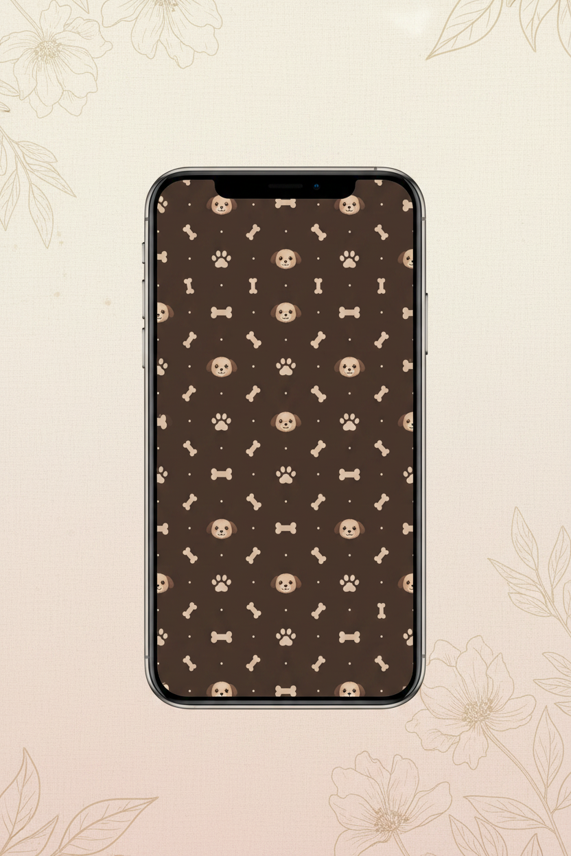 Light cream Cockerdor pattern wallpaper on iPhone Pinterest style